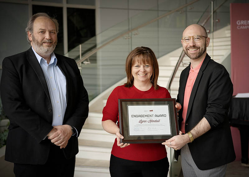 Prof. Lynn Kendall, faculty award