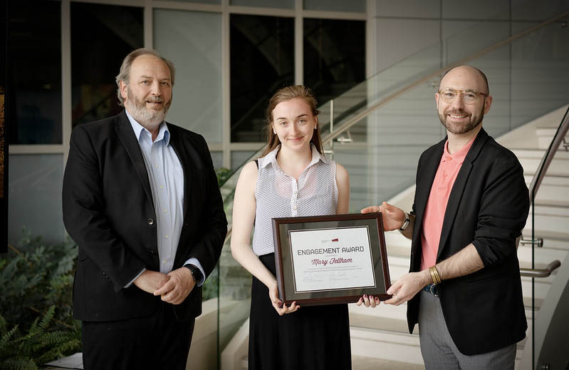 Mary Feltham, student award