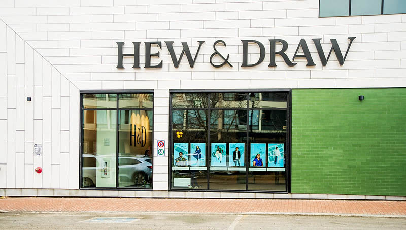 We Are Here was showcased in a number of partner locations.